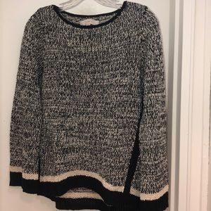 Ann Taylor Loft shaker knit sweater.